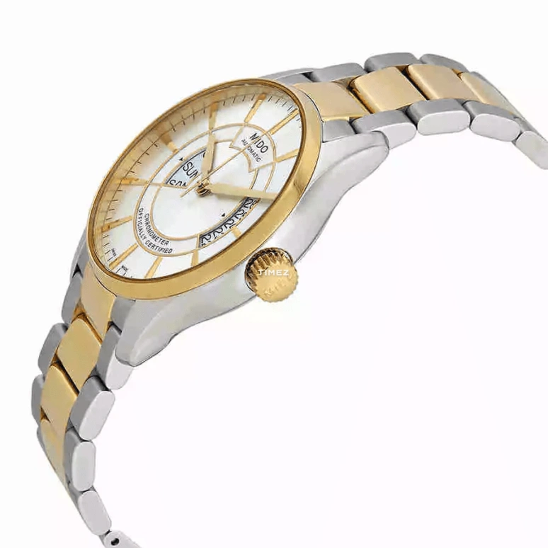 Mido,Belluna 40mm,40mm,Stainless Steel,White,Automatic,Date,Day,M001,M001.431.22.031.00