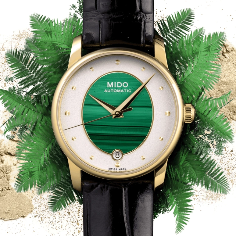 Mido,Baroncelli 33mm,33mm,Stainless Steel,White,Automatic,80hours,In-house Caliber,M035,M035.207.36.461.00