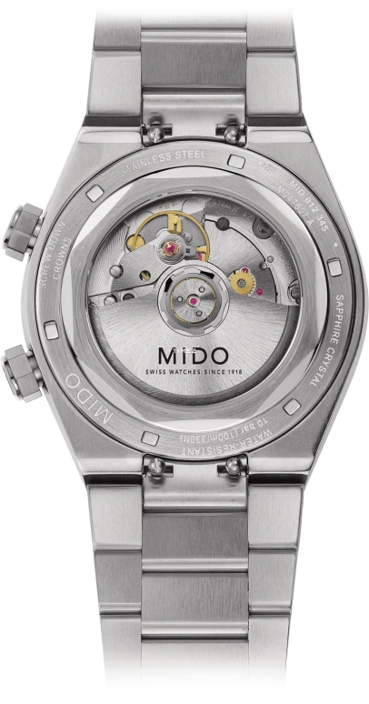 Mido,Multifort 38.40x40mm,38.40x40mm,Stainless Steel,Grey,Automatic,Day,72hours,M047,M047.507.11.081.00