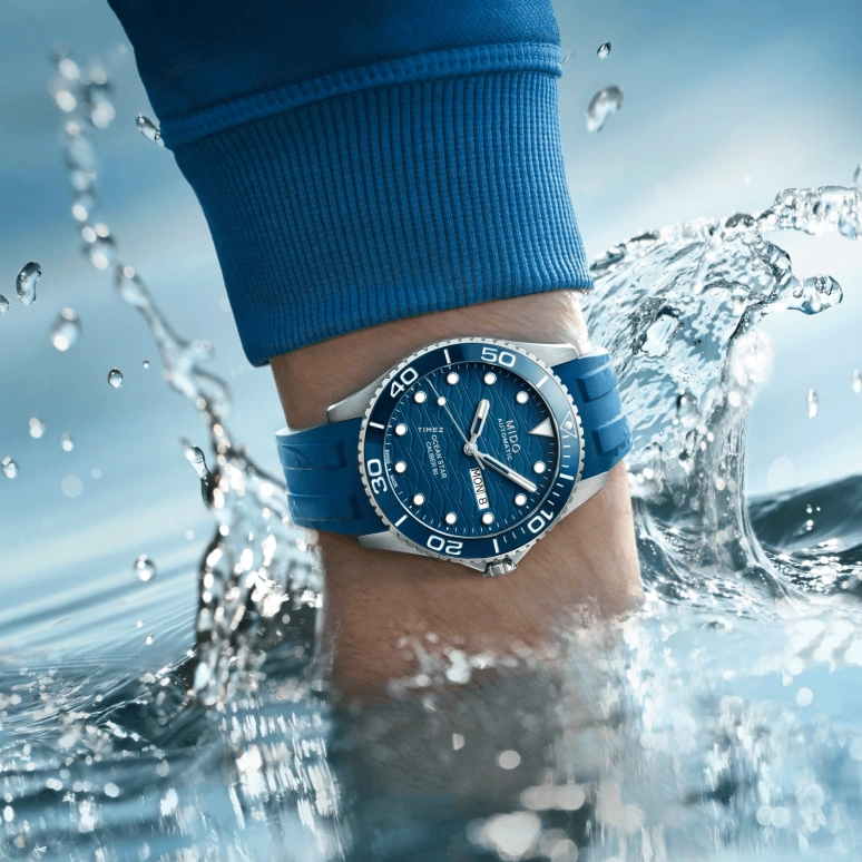 Mido,Ocean Star 42.50mm,42.50mm,Stainless Steel,Ceramic,Blue,Automatic,Sapphire,Round,M042,M042.430.17.041.00