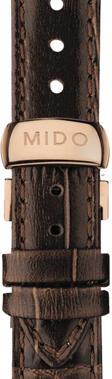 Mido,Baroncelli 29mm,29mm,Stainless Steel,Coffee,Brown,Automatic,38hours,Sapphire,M7600,M7600.3.64.8