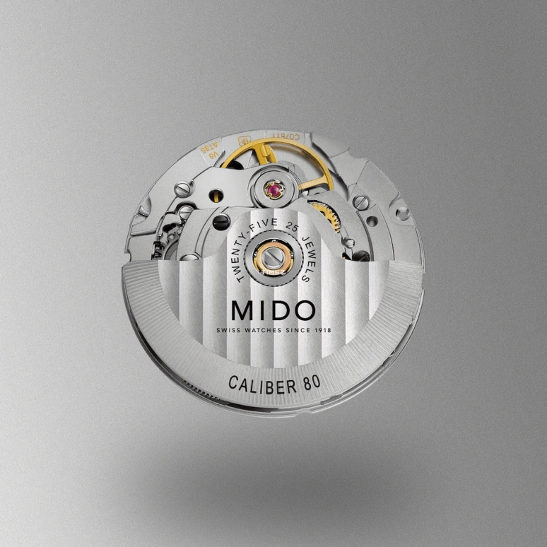 Mido,Multifort 40x39.20mm,40x39.20mm,Stainless Steel,Multi-Color,Automatic,Big Date,Sapphire,M049,M049.526.11.081.01