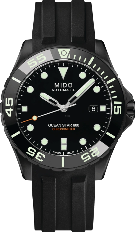 Mido,Ocean Star 43.50mm,43.50mm,Stainless Steel,Black,Automatic,80hours,In-house Caliber,M026,M026.608.33.051.00