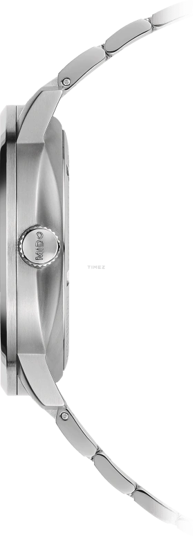 Mido,Commander 40mm,40mm,Stainless Steel,Smoky Coal,Coal Gray,Grey,Automatic,Date,Day,M021,M021.431.11.061.02