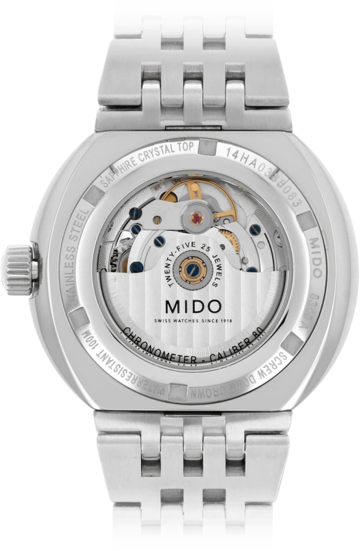 Mido,All Dial 42mm,42mm,Stainless Steel,Black,Automatic,Date,Anti-magnetic,M8340,M8340.4.18.19