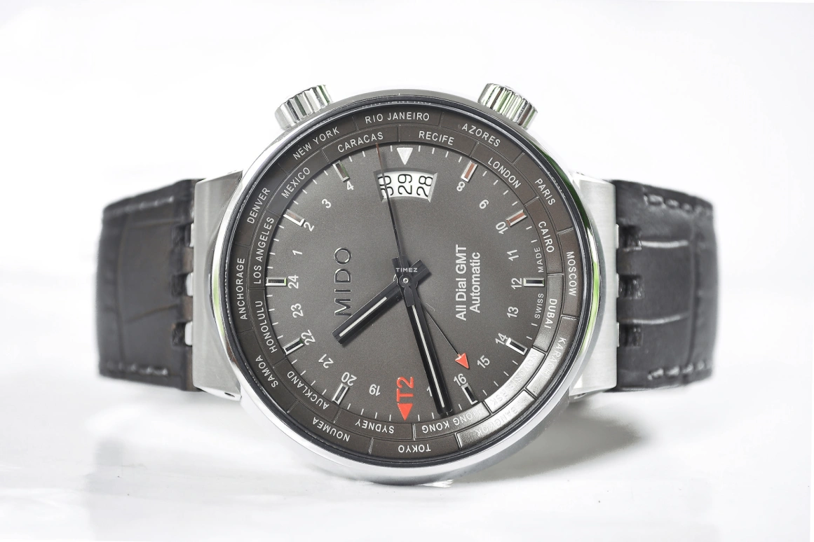 Mido,All Dial 42mm,42mm,Stainless Steel,Grey,Automatic,Day,Dule Time,M8350,M8350.4.18.5