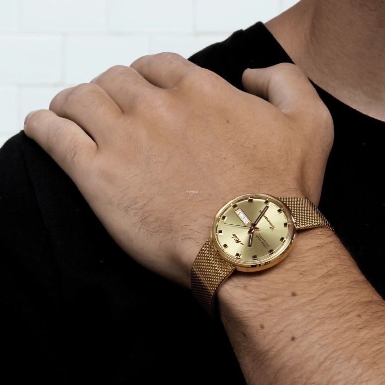 Mido,Commander 37mm,37mm,Stainless Steel,Gold,Automatic,Date,Day,M8429,M8429.3.C2.1