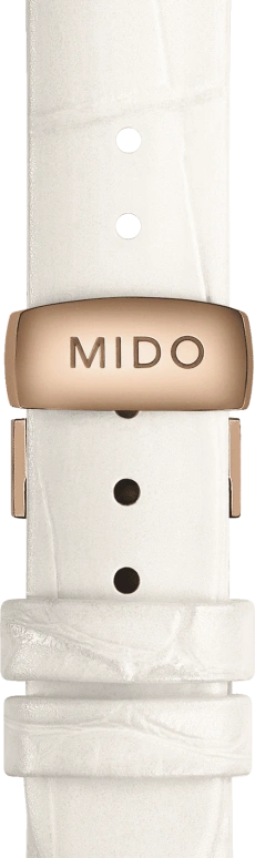 Mido,Rainflower 34mm,34mm,Stainless Steel,White,Automatic,Date,Anti-magnetic,M043,M043.207.33.109.00