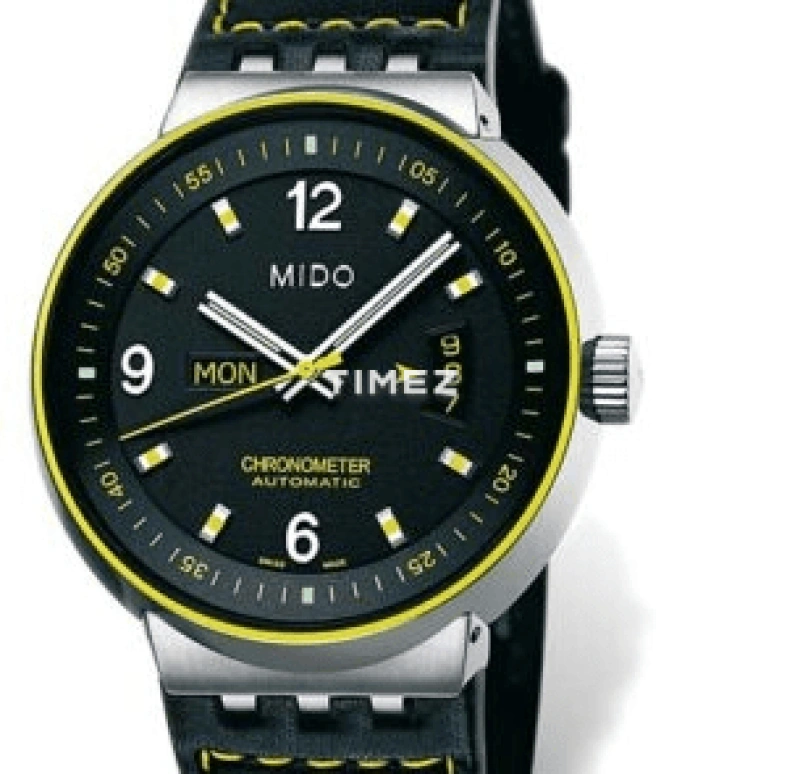 Mido,All Dial 42mm,42mm,Stainless Steel,Black,Automatic,Date,Day,M8341,M8341.4.F8.41