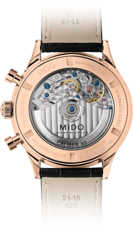 Mido,Multifort 42mm,42mm,Stainless Steel,Automatic,Chronograph,Date,M040,M040.427.36.262.00