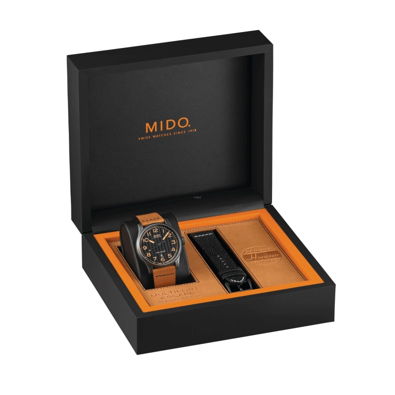 Mido,Multifort 44mm,44mm,Stainless Steel,Black,Automatic,Date,Anti-magnetic,M032,M032.607.36.050.99