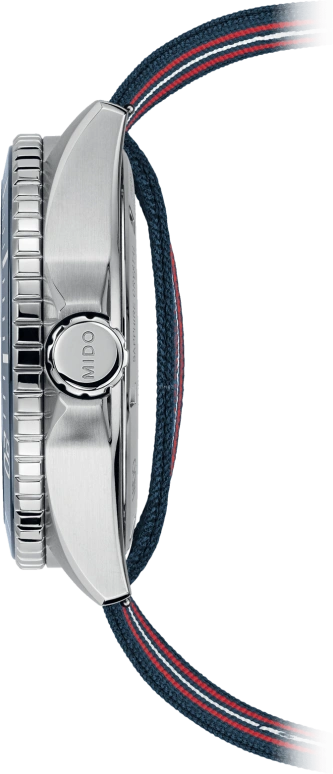 Mido,Ocean Star 44mm,44mm,Stainless Steel,Blue,Automatic,80hours,In-house Caliber,M026,M026.629.11.041.00