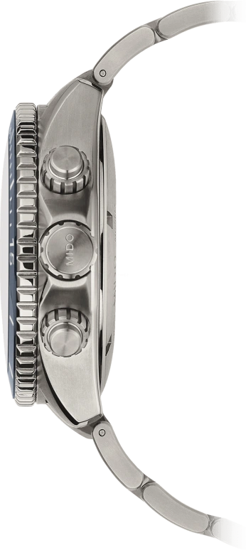 Mido,Ocean Star 44mm,44mm,Stainless Steel,Blue,Automatic,Chronograph,Date,M026,M026.627.44.041.00