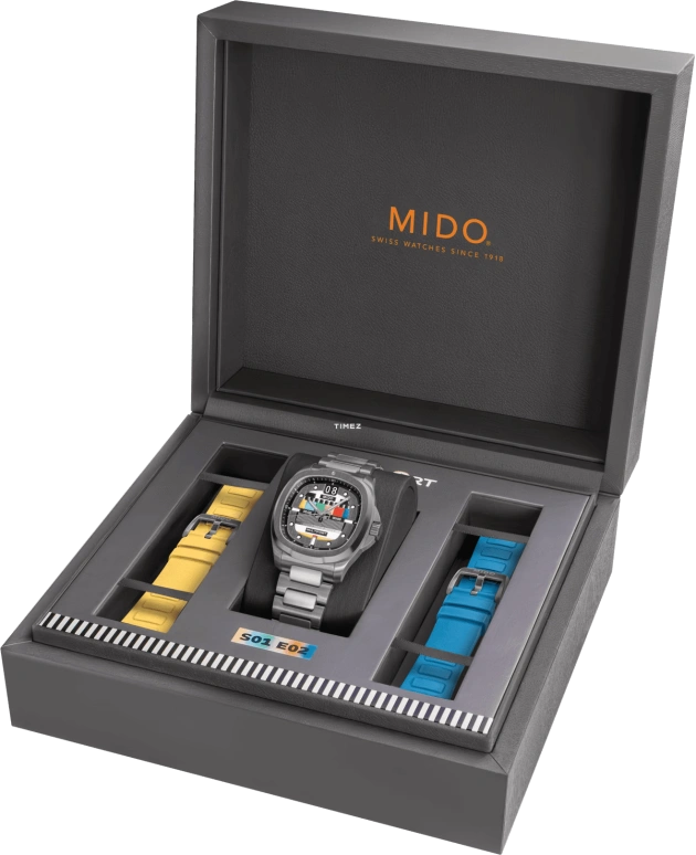 Mido,Multifort 39.20x40mm,39.20x40mm,Stainless Steel,Grey,Automatic,Big Date,80hours,M049,M049.526.33.081.01