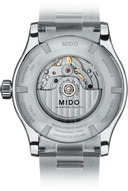 Mido,Multifort 42mm,42mm,Stainless Steel,Grey,Automatic,Date,Day,M005,M005.430.11.061.80