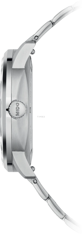 Mido,Commander 35mm,35mm,Stainless Steel,Grey,Automatic,Day,Sapphire,Crystal Glass,M021,M021.207.11.031.00
