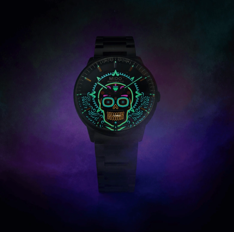 Mido,Commander 42mm,42mm,Stainless Steel,Multi-Color,Black,Automatic,Big Date,80hours,M021,M021.626.33.051.01