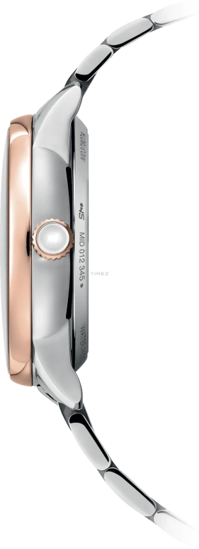 Mido,Baroncelli 33mm,33mm,Stainless Steel,Rose Gold,White,Automatic,Day,80hours,M037,M037.807.22.031.00