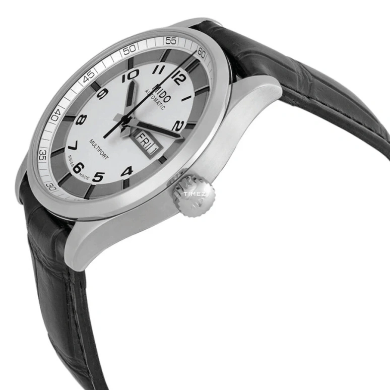 Mido,Multifort 42mm,42mm,Stainless Steel,Silver White,Automatic,Date,Day,M005,M005.430.16.032.00