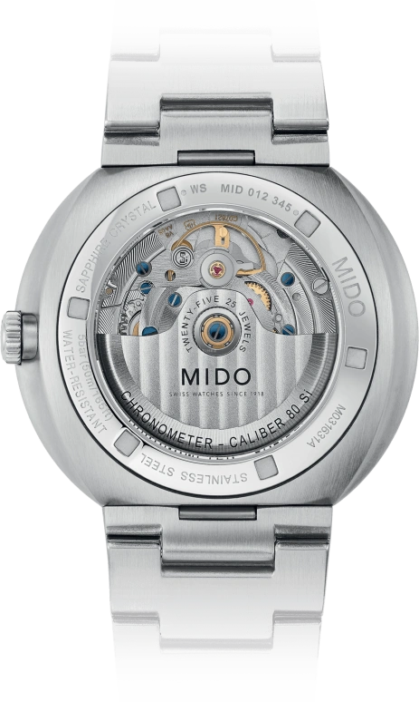 Mido,Commander 42mm,42mm,Stainless Steel,Olive Green,Luminous,White,Green,Automatic,80hours,In-house Caliber,M031,M031.631.11.091.00