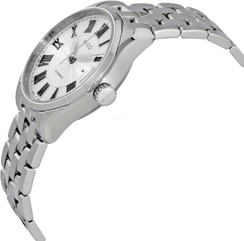Mido,Belluna 33mm,33mm,Stainless Steel,Silver,Automatic,Day,Regulator,M024,M024.207.11.033.00