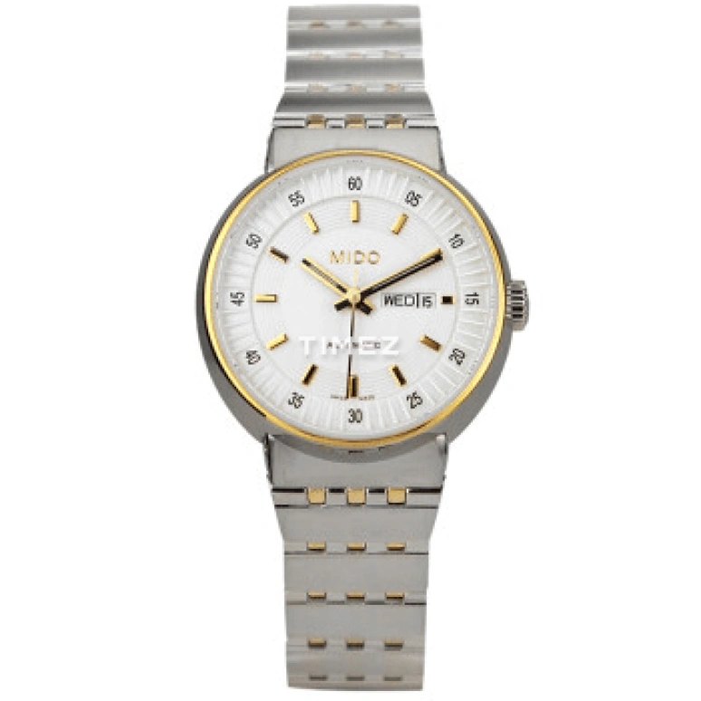 Mido,All Dial 30mm,30mm,Stainless Steel,Silver White,Automatic,Date,Day,M7330,M7330.9.11.1