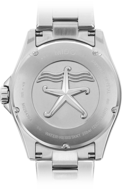 Mido,Ocean Star 42.50mm,42.50mm,Stainless Steel,Black,Automatic,Date,Day,M026,M026.430.11.051.00