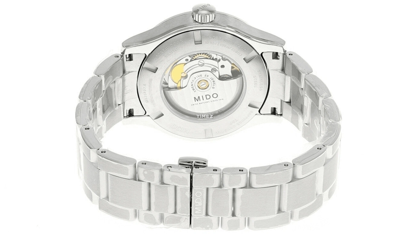 Mido,Multifort 42mm,42mm,Stainless Steel,Coal Gray,Automatic,Day,Sapphire,M025,M025.407.11.061.00