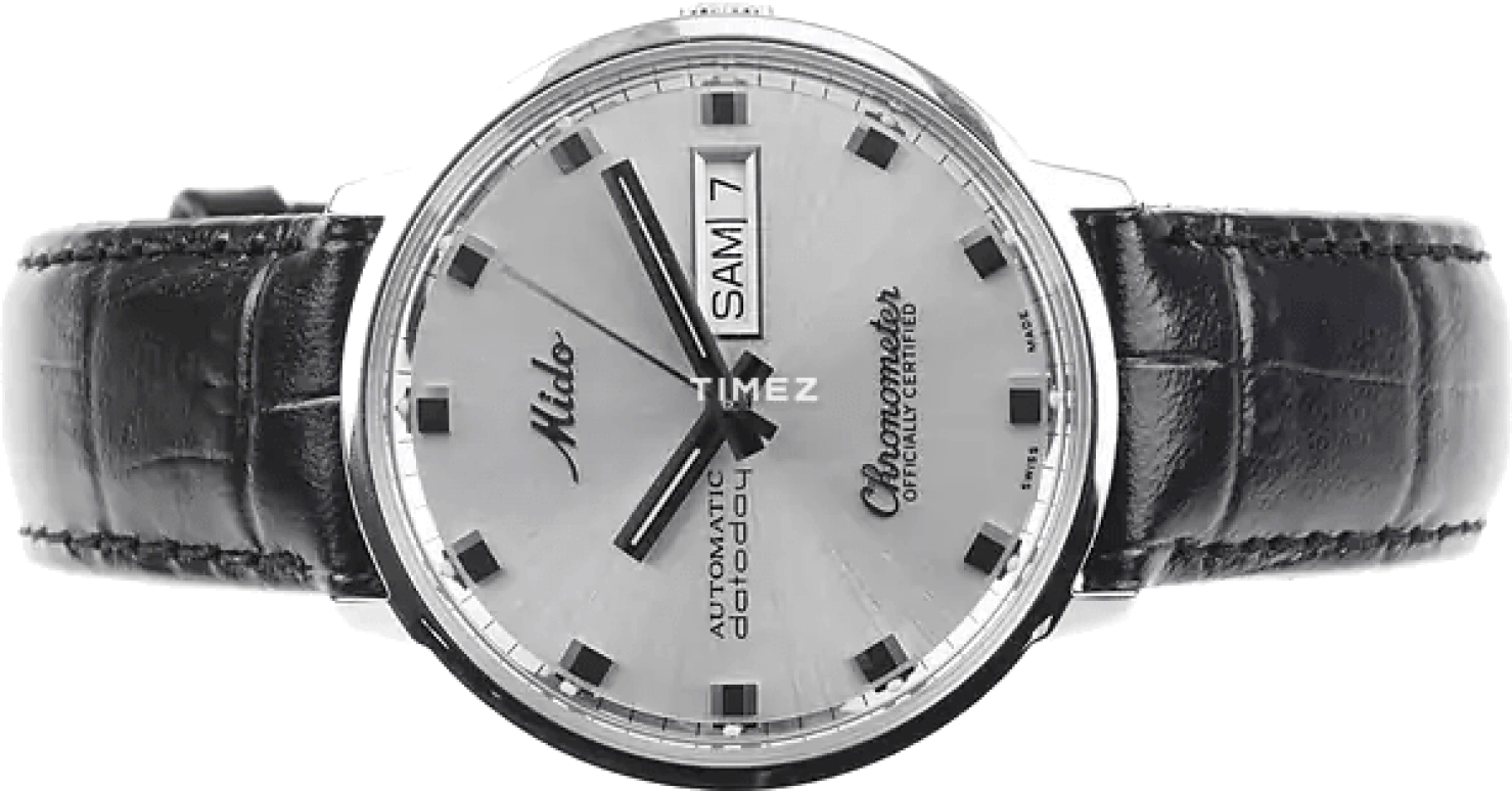 Mido,Commander 37mm,37mm,Stainless Steel,Grey,Automatic,Date,Day,M8419,M8419.4.C1.4