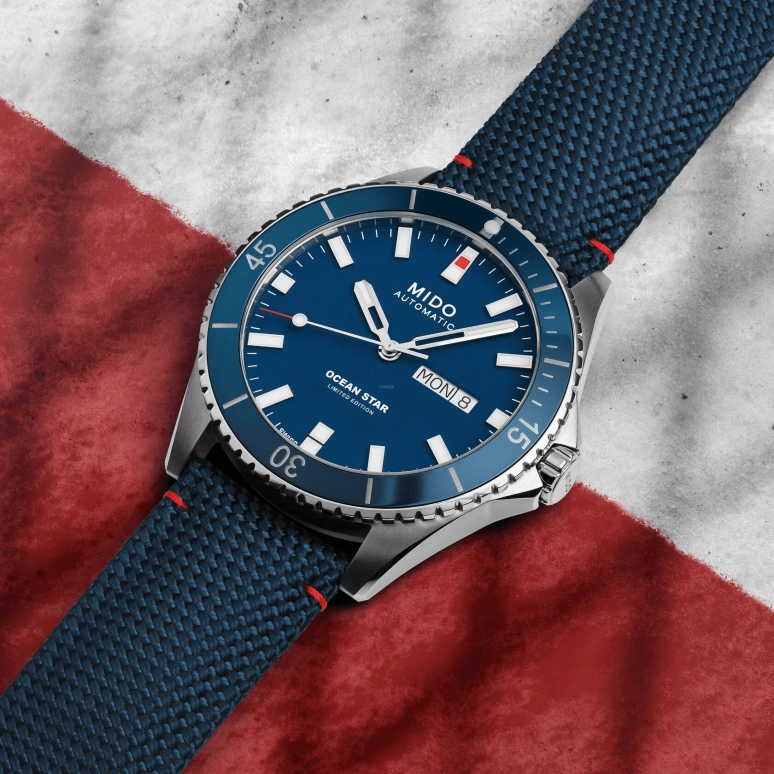 Mido,Ocean Star 42.50mm,42.50mm,Stainless Steel,Blue,Automatic,80hours,Sapphire,M026,M026.430.17.041.01