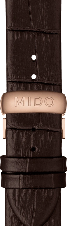 Mido,Belluna 41mm,41mm,Stainless Steel,Rose Gold,Coal Gray,Automatic,80hours,In-house Caliber,M024,M024.507.36.061.00