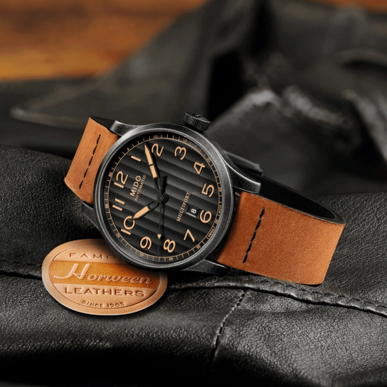 Mido,Multifort 44mm,44mm,Stainless Steel,Black,Automatic,Date,Anti-magnetic,M032,M032.607.36.050.99