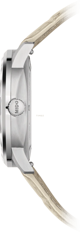 Mido,Commander 35mm,35mm,Stainless Steel,Brown,Automatic,Day,Sapphire,Crystal Glass,M021,M021.207.16.296.00