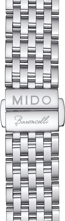 Mido,Baroncelli 33mm,33mm,Stainless Steel,White,Automatic,42hours,In-house Caliber,M027,M027.207.11.010.00