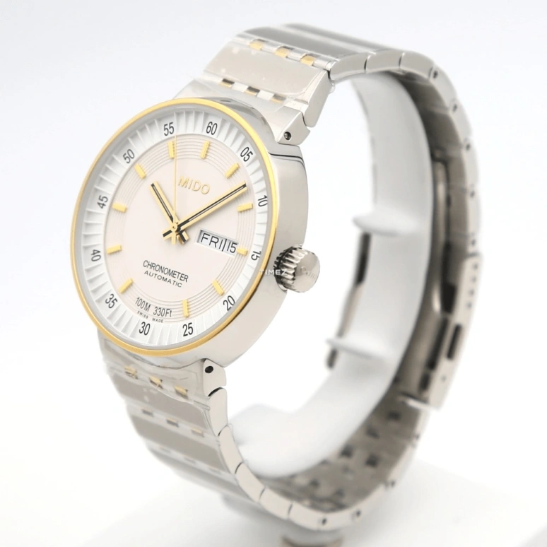 Mido,All Dial 42mm,42mm,Stainless Steel,Silver White,Automatic,Date,Day,M8340,M8340.9.B1.1
