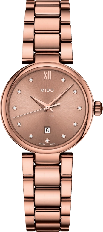 Mido,Baroncelli 29mm,29mm,Coffee,Brown,Quartz,26280hours,Sapphire,M022,M022.210.33.296.00