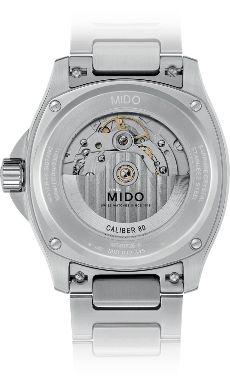 Mido,Multifort 39.20x40mm,39.20x40mm,Stainless Steel,Blue,Automatic,Day,80hours,M049,M049.526.11.041.00