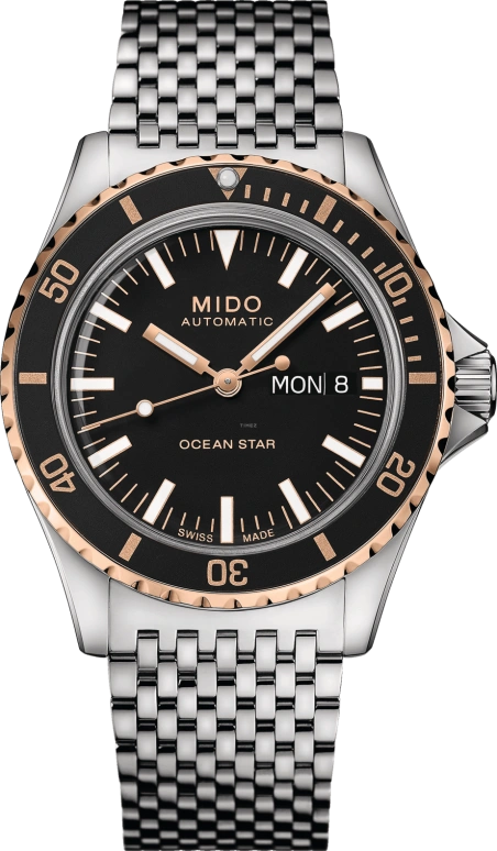 Mido,Ocean Star 40.50mm,40.50mm,Stainless Steel,Black,Automatic,Date,Day,M026,M026.830.21.051.00