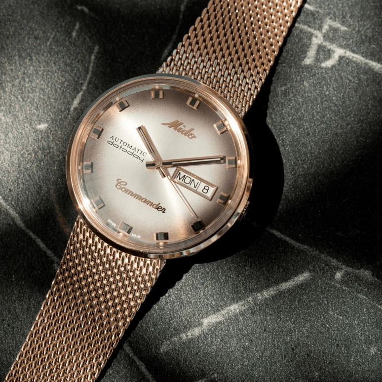 Mido,Commander 37mm,37mm,Stainless Steel,Grey,Automatic,Date,Day,M8429,M8429.3.23.11