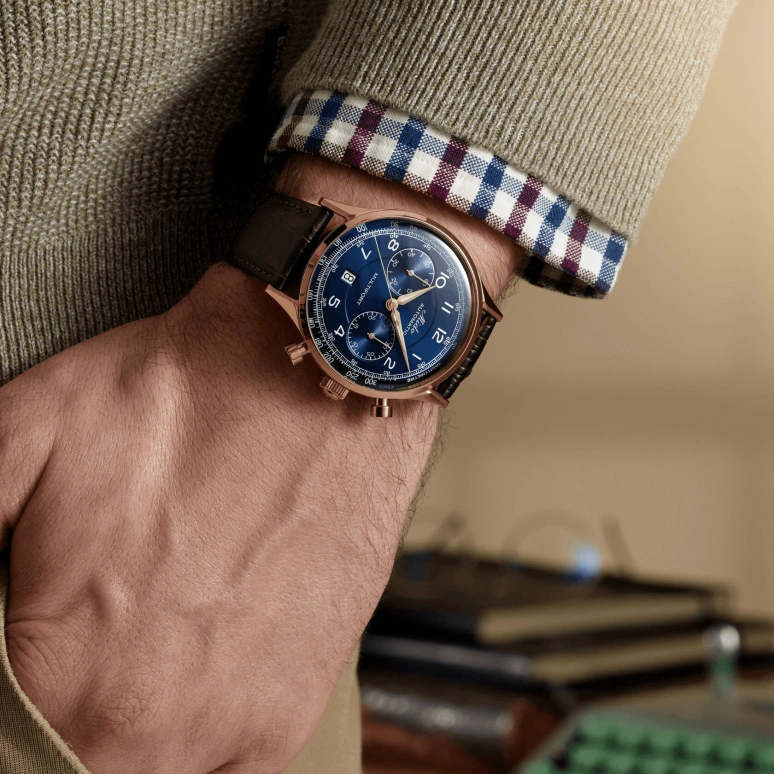 Mido,Multifort 42mm,42mm,Stainless Steel,Blue,Automatic,Chronograph,Date,M040,M040.427.36.042.00