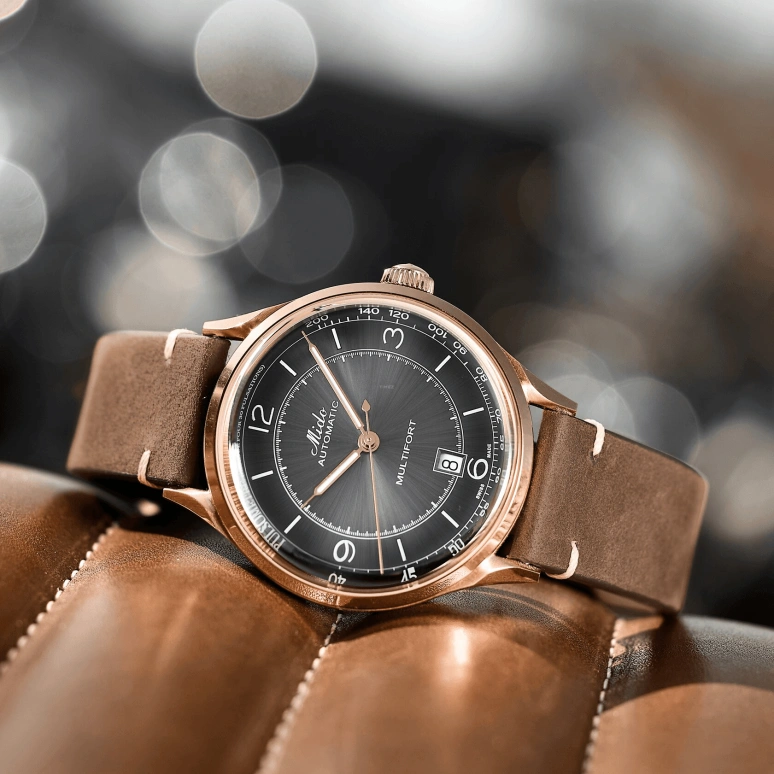 Mido,Multifort 40mm,40mm,Stainless Steel,Grey,Automatic,Date,Day,M040,M040.407.36.060.00