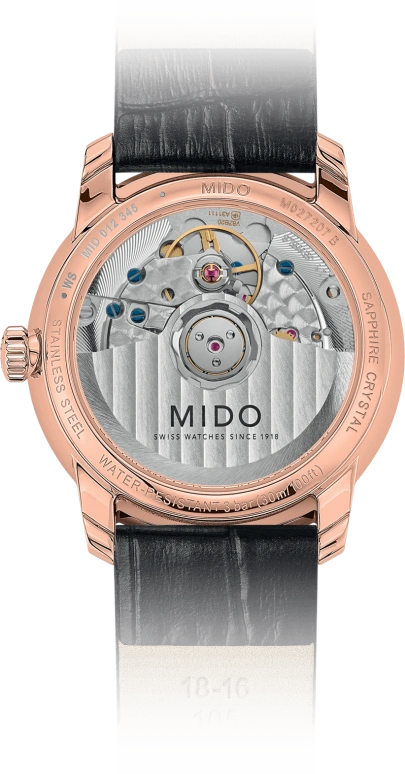 Mido,Baroncelli 33mm,33mm,Stainless Steel,White,Automatic,72hours,In-house Caliber,M027,M027.207.36.266.00