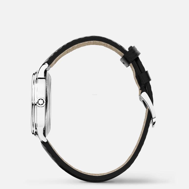 Montblanc,Tradition 32mm,32mm,Stainless Steel,Silver,Grey,Automatic,Day,38hours,MB127751