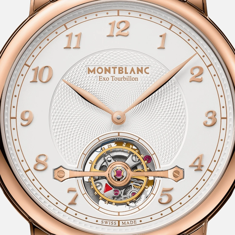 Montblanc,Star 42mm,42mm,Rose Gold,White,Automatic,Tourbillon,48hours,MB126469