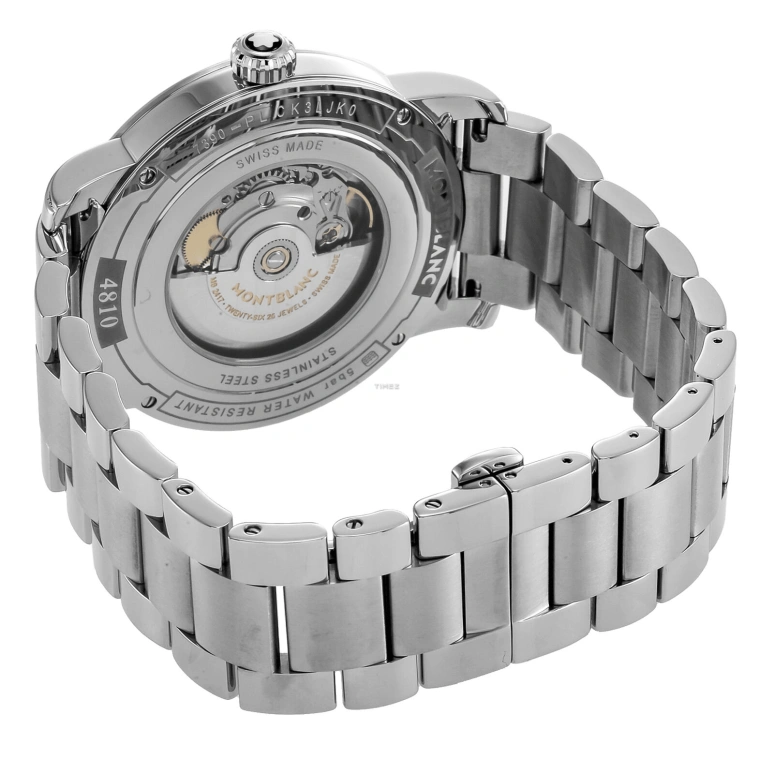 Montblanc,4810 36mm,36mm,Stainless Steel,White,Automatic,Day,38hours,114852