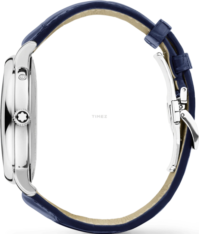 Montblanc,Star 42mm,42mm,Stainless Steel,Blue,Automatic,Moonphase,Month,Date,Day,Sapphire,Crystal Glass,Round,MB130967