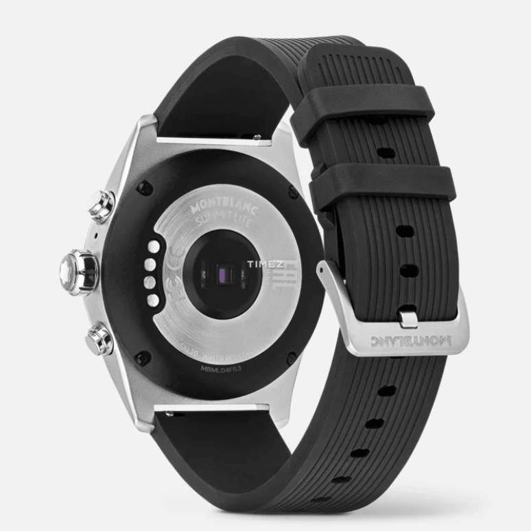 Montblanc,Summit Lite 43mm,43mm,Aluminium,Grey,Processor,Smartwatch,Glass,MB128410