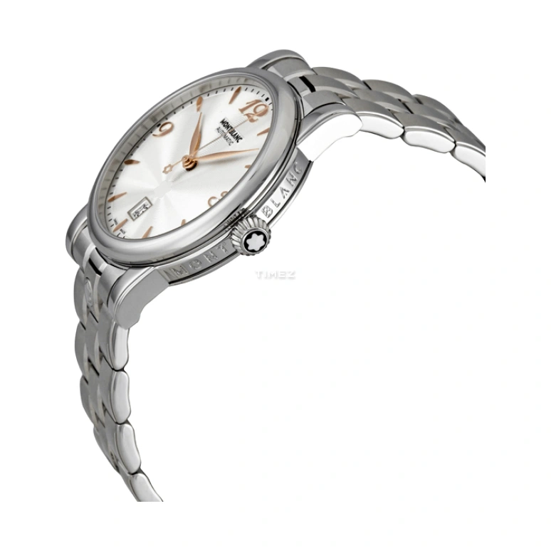 Montblanc,Star 39mm,39mm,Stainless Steel,Grey,Automatic,Day,Sapphire,MB105961