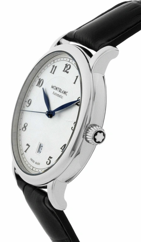 Montblanc,Star 42mm,42mm,Stainless Steel,Silver White,Automatic,Day,Sapphire,Crystal Glass,MB116511