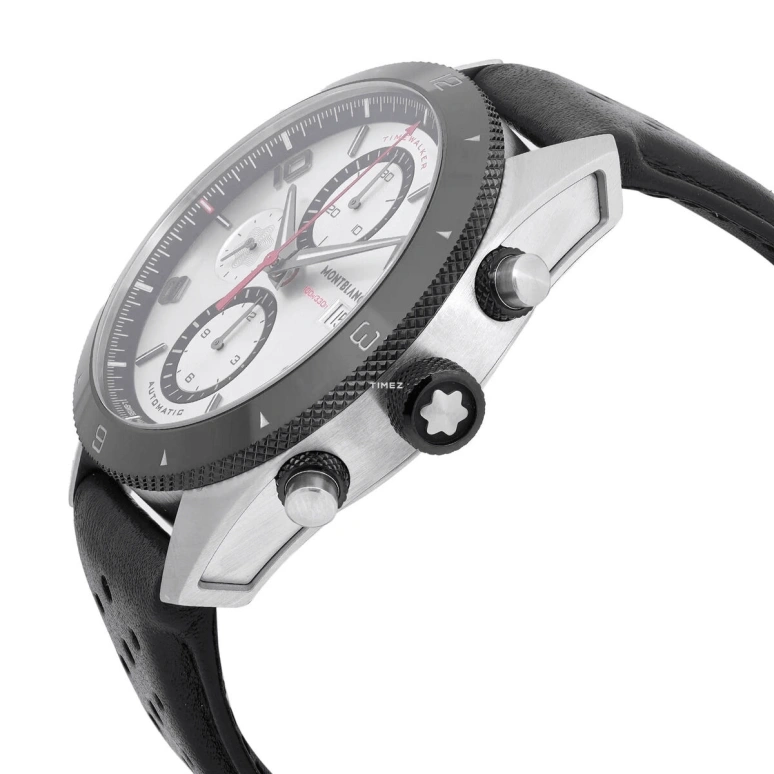 Montblanc,Timewalker 43mm,43mm,Stainless Steel,Silver White,Automatic,Chronograph,Day,MB116100